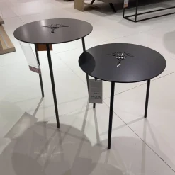 2 Satz Tisch Emboss Metall Mitternachtsblau Dunkelblau Grau Und Rauch Gepudert Anthrazit Mit Kornblume Gelasert