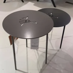 2 Satz Tisch Emboss Metall Mitternachtsblau Dunkelblau Grau Und Rauch Gepudert Anthrazit Mit Kornblume Gelasert