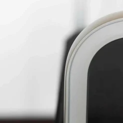 A900 Armlehnstuhl Bezug Stoff Anthrazit Gestell Aluminium Eloxiert