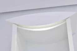 Anbausystem Jil WK 412 Lack Hochglanz Weiß Klarglas