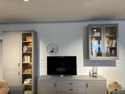 Anbauwand Caseda Lack Platingrau Mit Beleuchtung Und Trafo