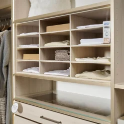 Ankleide Holzdekor Sockelleiste Fjord Decor Glasoptik Bronce Gebürstet Mit Insel Und Beleuchtung