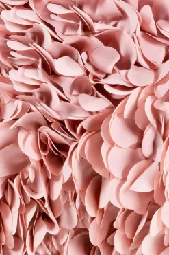 Armlehnstuhl Hortensia Stoff Petal Pink Rosa Gestell Metall Kunststofffüße Schwarz Grau Mit Filzgleitern
