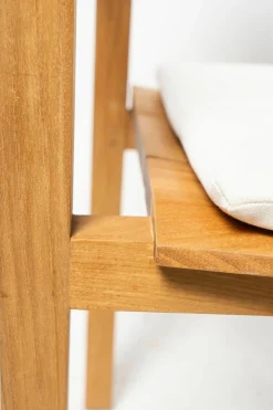 Armlehnstuhl Kos 04018 Teak inkl. Sitzkissen