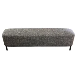 Bank Amie Bezug Stoff Kvadrat Sonar 732 Schwarz-Weiß