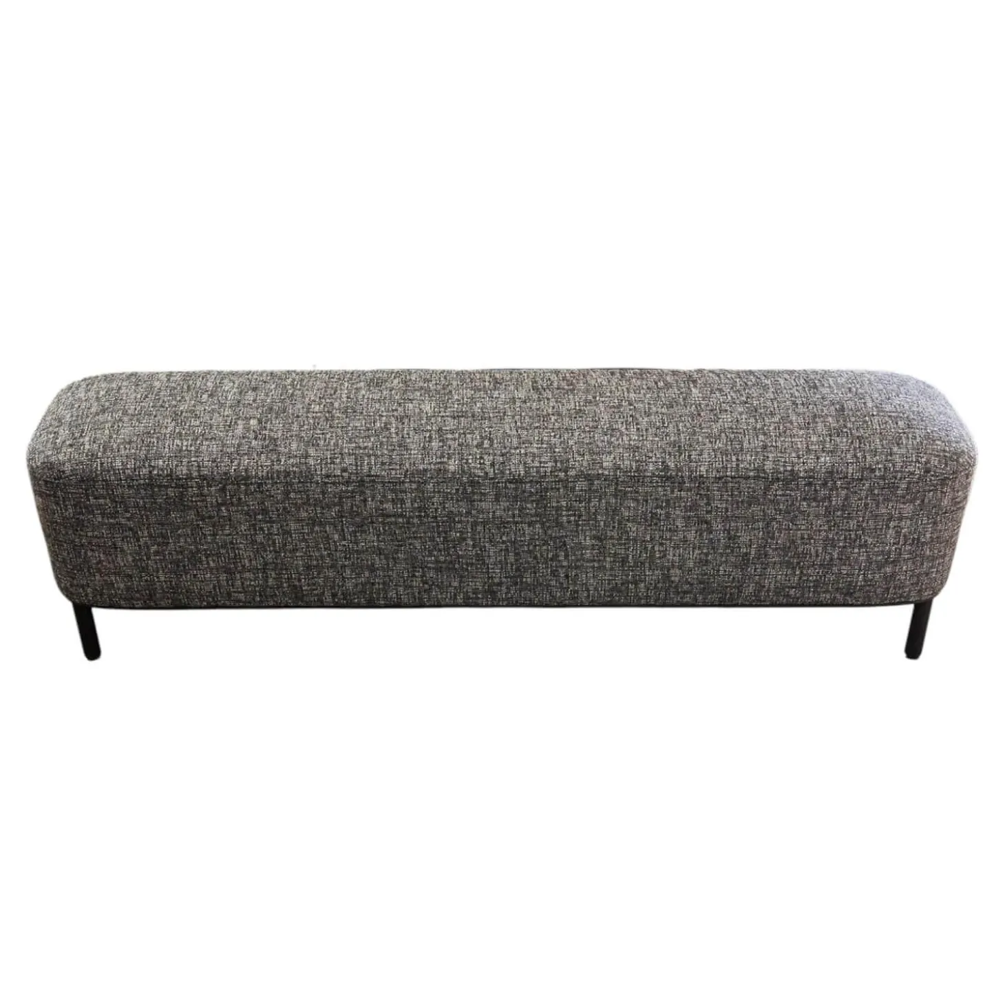 Bank Amie Bezug Stoff Kvadrat Sonar 732 Schwarz-Weiß