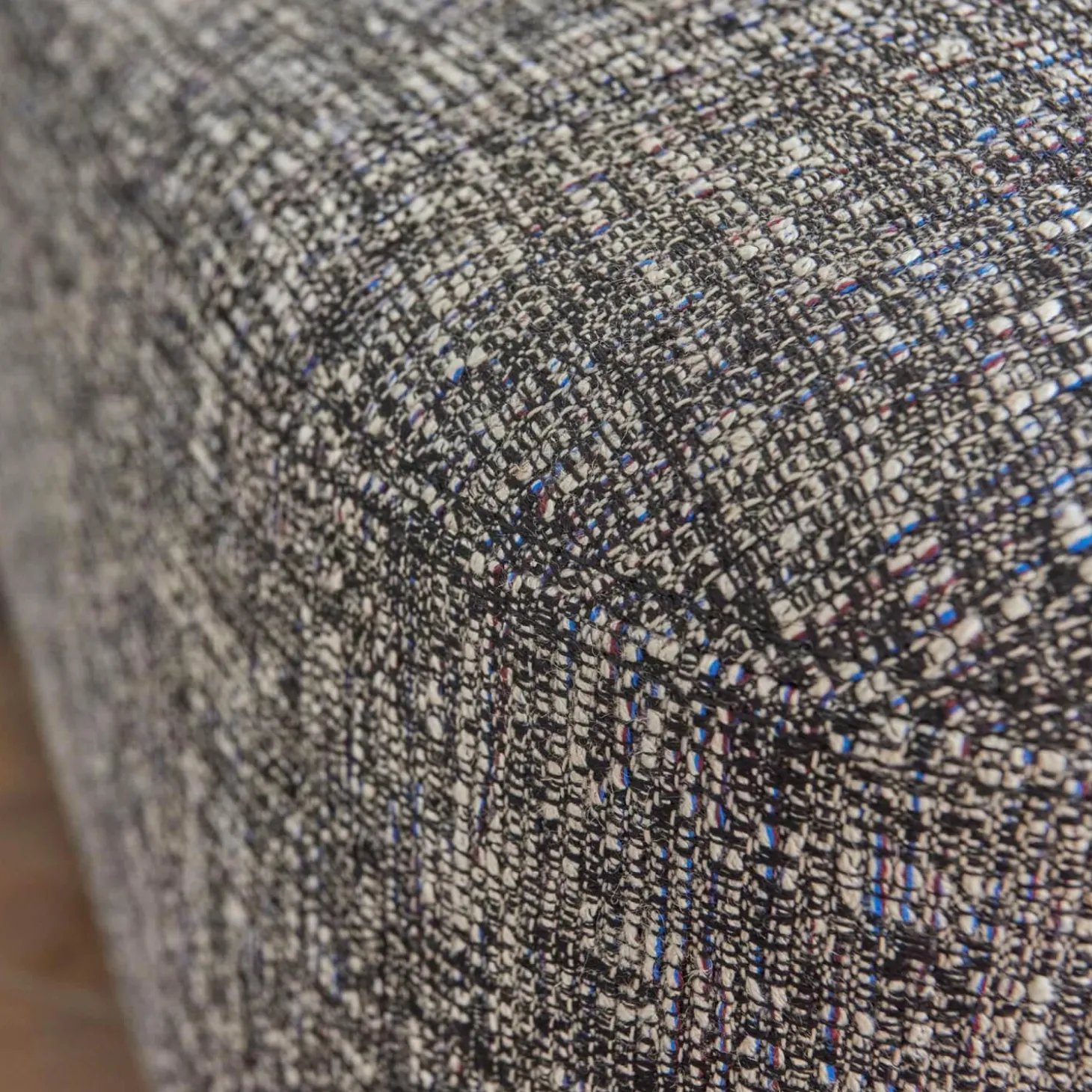 Bank Amie Bezug Stoff Kvadrat Sonar 732 Schwarz-Weiß