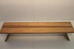 Bank Bench Massivholz 03 Ulme Matt