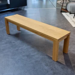 Bank Varus Knorrige Eiche Natur Geölt Gestell Stollenfüße Passend