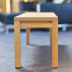 Bank Varus Knorrige Eiche Natur Geölt Gestell Stollenfüße Passend