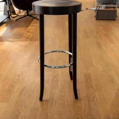 Barhocker Select Sitz Formsperrholz Sitzzarge Und Füße Buche Gebeizt Wenge Fußring Stahlrohr Verchr