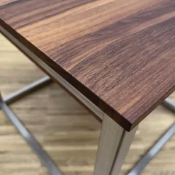 Beistelltisch Alea Nussbaum Mit Schublade