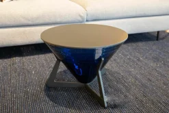 Beistelltisch Brillant Azur Azurblau Anthrazit