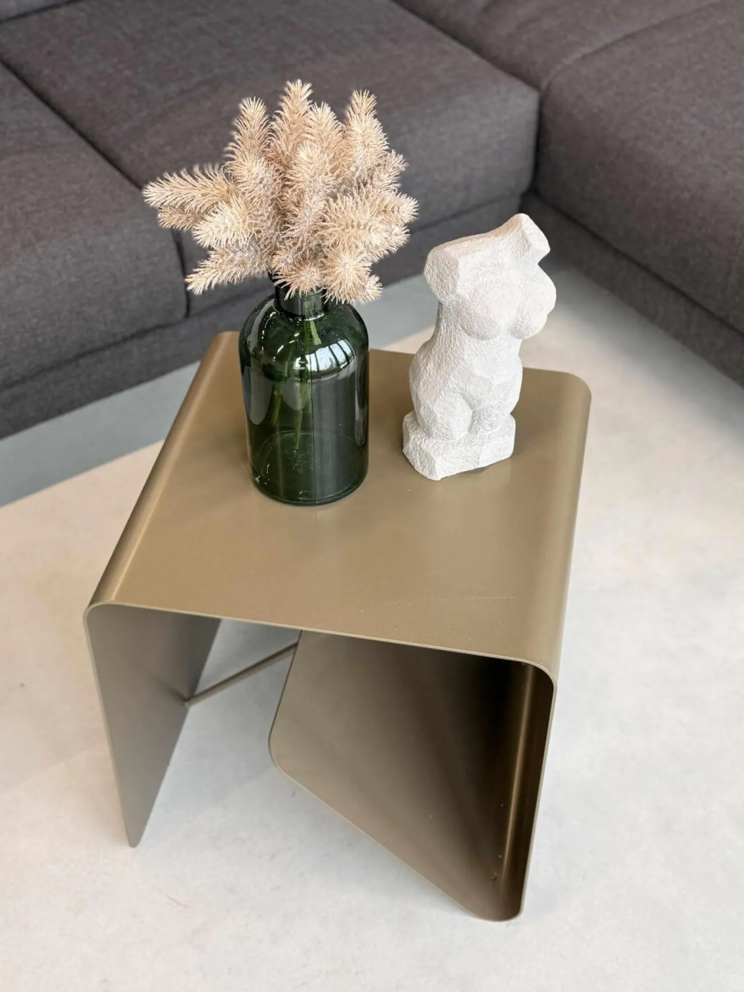 Beistelltisch BT01 Braun Bronze