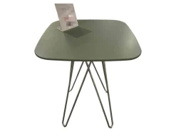 Beistelltisch Cimber MDF Lackiert Spruzza 175 Thyme Stahlgestell Verchromt