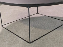 Beistelltisch Fat-Fat Outdoor Stahl 0236b Anthrazit Lackiert