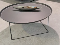 Beistelltisch Fat-Fat Outdoor Stahl 0236b Anthrazit Lackiert