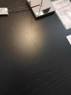 Beistelltisch Flint Esche Schwarz Gebeizt