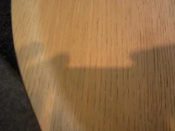 Beistelltisch Formiche FR67 Platte Eiche Hell Gebürstet Gestell Hartzinnfarben Lackiert