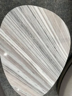 Beistelltisch Galet Marmor Zebrino