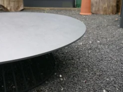 Beistelltisch Grid HPL Standard Gestell Aluminium Anthrazit