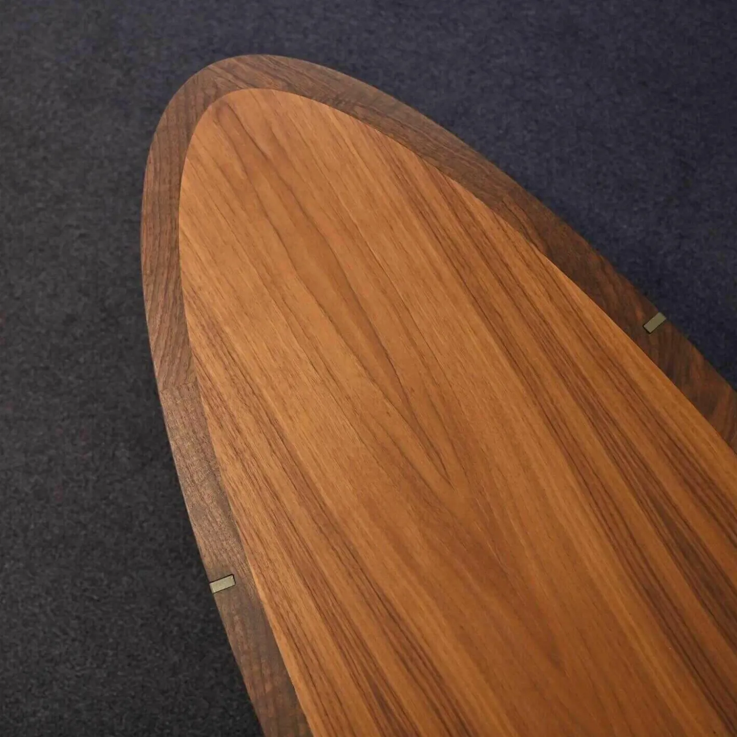 Beistelltisch Massivholz Gestell Gold