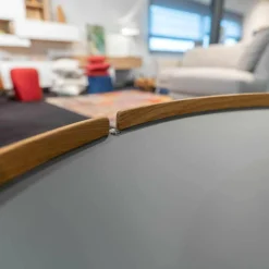 Beistelltisch Nano mit Abnehmbarem Wendetablett Eiche Geölt