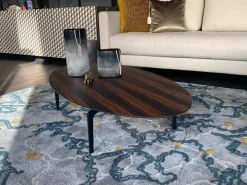 Beistelltisch Solo Furnier Makassa Matt