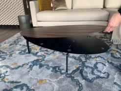 Beistelltisch Solo Furnier Makassa Matt