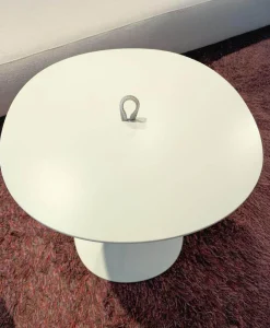 Beistelltisch Strap Ø 50 Avorio Elfenbein