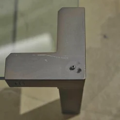 Beistelltisch T 55D Messing Schwarz Patiniert