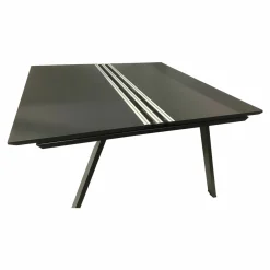 Besprechungstisch Icon A-Bench Melamin Schwarz Gestell Aluminium Schwarz Pulverbeschichtet