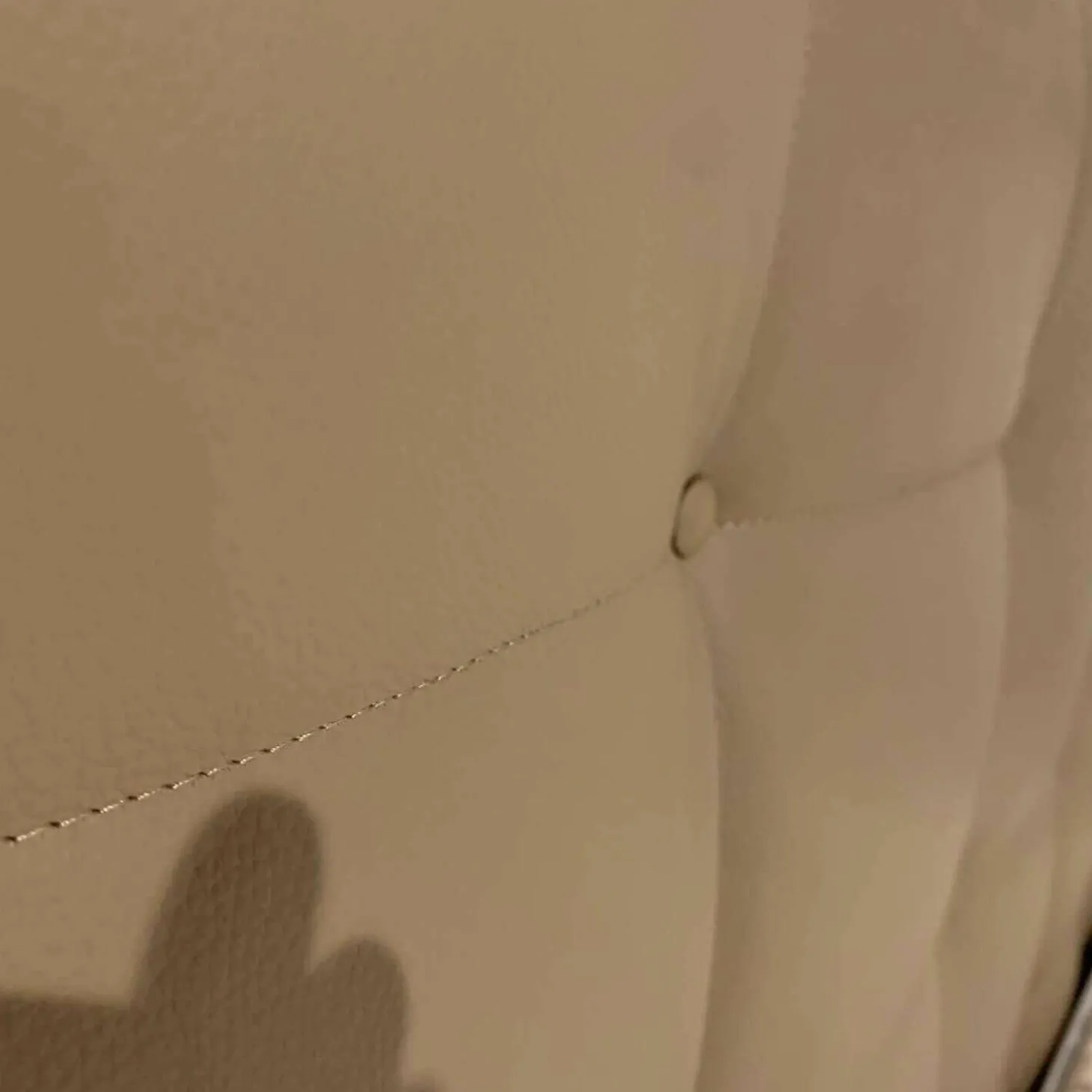 Bett Bohemian Leder Monza Braun mit Matratze H1/H2