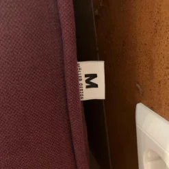 Bett Bohemian Stoff Shadow Prune mit Unterfederung ohne Matratzen