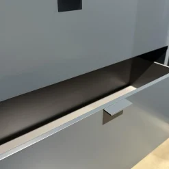 Bett Izzy Lack M82 Atlantic Blau Grau Inklusive Matratzen Mit Schrankwand Collect Plus Innen M82 Atlantic Blau Grau Außen M83 Navy Dunkelblau Ohne Beleuchtung