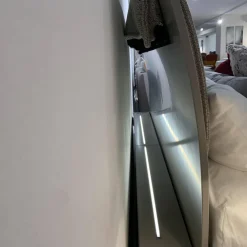 Bett Izzy M23 Muschel Lackiert Matt 180x200 mit Unterfederungen und Matratzen