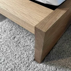 Bett Massivholz Europäische Eiche Geölt Mit Bank Und Beistelltisch