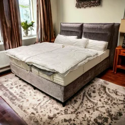 Bett Origins Complete Fold Stoff Emil-090-Lavendel Violett ohne Matratze