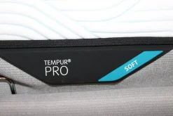 Bett Relax 180x200 Stoff Ash Grau mit Lattenrost und 2 Matratzen