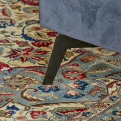 Bettbank Backflip Stoff Samt dunkelblau Allure Velvet CA 1357055 C