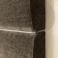 Boxspringbett Full Set Stoff Braun mit motorischer Kopf- und Fußverstellung Inklusive Matratzen