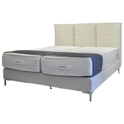 Boxspringbett Moon Bezug Stoff Fuß Colette Inklusive 2 Untermatratzen Omega Spring Und 2 Obermatratzen Imeprial Air Spring Prestige Sowie Matratzenauflagen Seine Und Alma Préstige Und Kissen