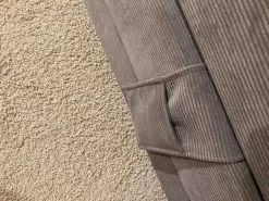 Boxspringbett Taara Stoff Rebel 12 Taupe mit Verstellfunktionen