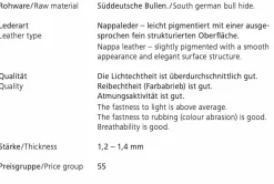 Bürostuhl Lead Chair Executive Leder Congress Schwarz Niedriger Rücken