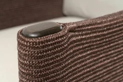 Clubsessel Giro Geflecht Chesnut Soga 475 Bezug Porous Frey 08L Gestell Cinnamon Teak