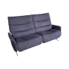 Comfort Sofa 4051 Cumuly Stoff Uni Ozean Blau Gestell Metallkufen Anthrazit Inklusive Elektrische Verstellung