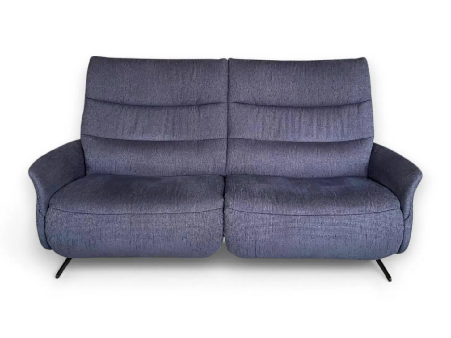 Comfort Sofa 4051 Cumuly Stoff Uni Ozean Blau Gestell Metallkufen Anthrazit Inklusive Elektrische Verstellung