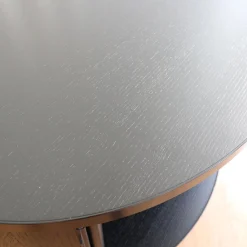 Container Ellipse Einstöckig Melamin Schwarz Profile Aluminium Schwarz