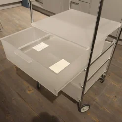 Container Mobil 2330 Mit Handgriffen Eisfarben L1 Verchromt