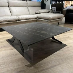 Couchtisch 8169 Platte Keramik Marmoroptik